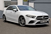 USED 2019 MERCEDES-BENZ A-CLASS 1.3 A180 AMG Line (Executive) Hatchback 5dr Petrol 7G-DCT Euro 6 (s/s) (136 ps) FULL MERCEDES HISTORY  .  HEATED SEATS  .  REVERSING CAMERA