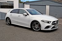 USED 2019 MERCEDES-BENZ A-CLASS 1.3 A180 AMG Line (Executive) Hatchback 5dr Petrol 7G-DCT Euro 6 (s/s) (136 ps) FULL MERCEDES HISTORY  .  HEATED SEATS  .  REVERSING CAMERA