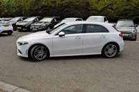 USED 2019 MERCEDES-BENZ A-CLASS 1.3 A180 AMG Line (Executive) Hatchback 5dr Petrol 7G-DCT Euro 6 (s/s) (136 ps) FULL MERCEDES HISTORY  .  HEATED SEATS  .  REVERSING CAMERA