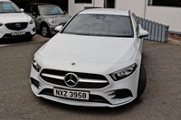 USED 2019 MERCEDES-BENZ A-CLASS 1.3 A180 AMG Line (Executive) Hatchback 5dr Petrol 7G-DCT Euro 6 (s/s) (136 ps) FULL MERCEDES HISTORY  .  HEATED SEATS  .  REVERSING CAMERA