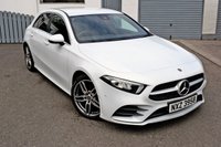 USED 2019 MERCEDES-BENZ A-CLASS 1.3 A180 AMG Line (Executive) Hatchback 5dr Petrol 7G-DCT Euro 6 (s/s) (136 ps) FULL MERCEDES HISTORY  .  HEATED SEATS  .  REVERSING CAMERA