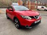 USED 2016 16 NISSAN QASHQAI 1.5 dCi N-Connecta SUV 5dr Diesel Manual 2WD Euro 6 (s/s) (110 ps) TURBO DIESEL! REVERSE CAMERA! 6 SPEED!