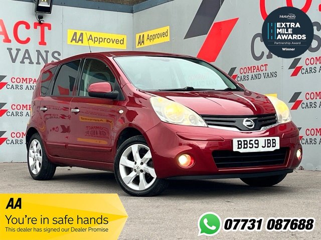 View our Nissan Note range