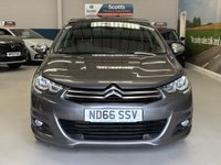USED 2016 66 CITROEN C4 1.6 BlueHDi Flair Hatchback 5 Door Diesel Manual Grey Euro 6 1 Former Keeper Low Tax CRUISE+DAB RADIO+BLUETOOTH+USB
