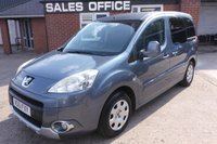 USED 2012 61 PEUGEOT PARTNER TEPEE 1.6 HDi Tepee S MPV 5dr Diesel EGC (s/s) (125 g/km, 92 bhp) 