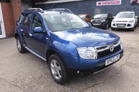 USED 2013 63 DACIA DUSTER 1.5 dCi Laureate SUV 5dr Diesel Manual Euro 5 (110 ps) 