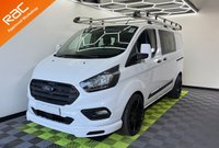 USED 2018 18 FORD TRANSIT CUSTOM 2.0 300 EcoBlue Crew Van Double Cab 5dr Diesel Manual L1 H1 Euro 6 (6 Seat) (105 ps) BRAND NEW WHEELS AND TYRES ARE EXTRA COST