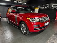 USED 2015 15 LAND ROVER RANGE ROVER 3.0 TD V6 Vogue SE SUV 5dr Diesel Auto 4WD Euro 5 (s/s) (258 ps) 2015 LANDROVER RANGEROVER 3.0 TDV6 VOGUE SE - FIRENZE RED - 7 SERVICES TO 81K INCL CAMBELTS - 2 PREVIOUS KEEPER - TV WITH DUAL VIEW - SIDE STEPS - HEATED SEATS AND STEERING WHEEL - POWBRBOOT - REVERSE CAMERA
