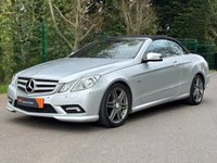 USED 2011 11 MERCEDES-BENZ E-CLASS 3.0 E350 CDI V6 BlueEfficiency Sport Cabriolet 2dr Diesel G-Tronic Euro 5 (231 ps) ** GREAT SERVICE HISTORY **