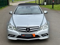 USED 2011 11 MERCEDES-BENZ E-CLASS 3.0 E350 CDI V6 BlueEfficiency Sport Cabriolet 2dr Diesel G-Tronic Euro 5 (231 ps) ** GREAT SERVICE HISTORY **