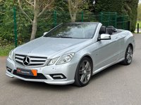 USED 2011 11 MERCEDES-BENZ E-CLASS 3.0 E350 CDI V6 BlueEfficiency Sport Cabriolet 2dr Diesel G-Tronic Euro 5 (231 ps) ** GREAT SERVICE HISTORY **