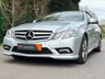 USED 2011 11 MERCEDES-BENZ E-CLASS 3.0 E350 CDI V6 BlueEfficiency Sport Cabriolet 2dr Diesel G-Tronic Euro 5 (231 ps) ** GREAT SERVICE HISTORY **