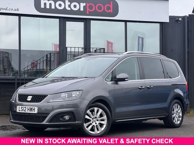 2012 SEAT ALHAMBRA 2.0 TDI CR SE LUX MPV 5DR DIESEL DSG EURO 5 S... photo