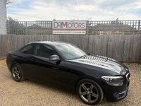 USED 2016 16 BMW 2 SERIES 2.0 218d Sport Coupe 2dr Diesel Manual Euro 6 (s/s) (150 ps) ** WE OFFER FINANCE ON THIS CAR **