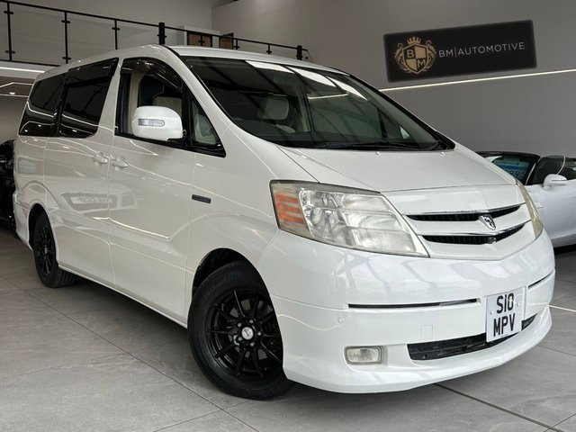View our TOYOTA ALPHARD CAMPERVAN