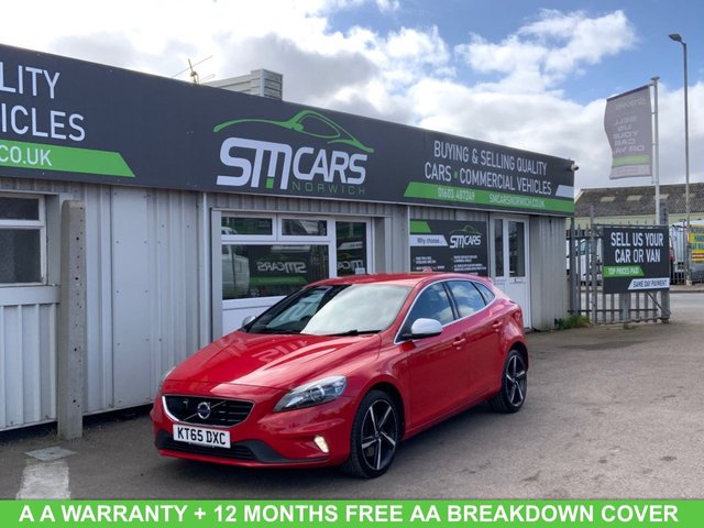 2016 VOLVO V40 2.0 D4 R DESIGN LUX NAV HATCHBACK 5DR DIESEL MANUAL EURO 6... photo
