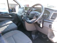 USED 2018 18 FORD TOURNEO CUSTOM 2.0 310 EcoBlue Titanium Minibus Double Cab 5dr Diesel Manual L1 Euro 6 (s/s) (130 ps) power ramp