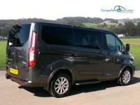 USED 2018 18 FORD TOURNEO CUSTOM 2.0 310 EcoBlue Titanium Minibus Double Cab 5dr Diesel Manual L1 Euro 6 (s/s) (130 ps) power ramp