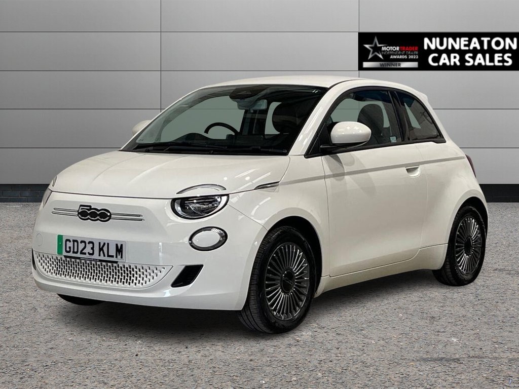 USED 2023 23 FIAT 500E 42kWh Icon Hatchback 3dr Electric Auto (118 ps) APPLE CAR PLAY AND ANDROID AUTO