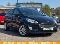 USED 2019 19 FORD FIESTA 1.0T EcoBoost GPF Titanium Hatchback 5dr Petrol Manual Euro 6 (s/s) (125 ps) LOW MILES + 1 OWNER + SAT NAV + FSH + CARPLAY + SENSORS