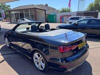 USED 2016 66 AUDI A3 CABRIOLET 1.4 TFSI CoD S line Convertible 2dr Petrol S Tronic Euro 6 (s/s) (150 ps) Free MOT for Life