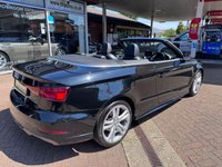 USED 2016 66 AUDI A3 CABRIOLET 1.4 TFSI CoD S line Convertible 2dr Petrol S Tronic Euro 6 (s/s) (150 ps) Free MOT for Life