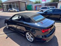 USED 2016 66 AUDI A3 CABRIOLET 1.4 TFSI CoD S line Convertible 2dr Petrol S Tronic Euro 6 (s/s) (150 ps) Free MOT for Life