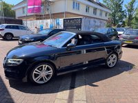 USED 2016 66 AUDI A3 CABRIOLET 1.4 TFSI CoD S line Convertible 2dr Petrol S Tronic Euro 6 (s/s) (150 ps) Free MOT for Life