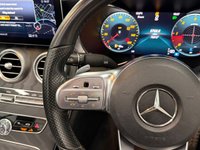 USED 2018 68 MERCEDES-BENZ C-CLASS 2.0 C220d AMG Line (Premium Plus) Cabriolet 2dr Diesel G-Tronic+ Euro 6 (s/s) (194 ps) STUNNING WHITE, AMG, PREMIUM PLUS