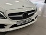 USED 2018 68 MERCEDES-BENZ C-CLASS 2.0 C220d AMG Line (Premium Plus) Cabriolet 2dr Diesel G-Tronic+ Euro 6 (s/s) (194 ps) STUNNING WHITE, AMG, PREMIUM PLUS