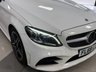 USED 2018 68 MERCEDES-BENZ C-CLASS 2.0 C220d AMG Line (Premium Plus) Cabriolet 2dr Diesel G-Tronic+ Euro 6 (s/s) (194 ps) STUNNING WHITE, AMG, PREMIUM PLUS