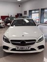 USED 2018 68 MERCEDES-BENZ C-CLASS 2.0 C220d AMG Line (Premium Plus) Cabriolet 2dr Diesel G-Tronic+ Euro 6 (s/s) (194 ps) STUNNING WHITE, AMG, PREMIUM PLUS