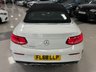 USED 2018 68 MERCEDES-BENZ C-CLASS 2.0 C220d AMG Line (Premium Plus) Cabriolet 2dr Diesel G-Tronic+ Euro 6 (s/s) (194 ps) STUNNING WHITE, AMG, PREMIUM PLUS