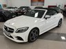 USED 2018 68 MERCEDES-BENZ C-CLASS 2.0 C220d AMG Line (Premium Plus) Cabriolet 2dr Diesel G-Tronic+ Euro 6 (s/s) (194 ps) STUNNING WHITE, AMG, PREMIUM PLUS