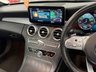 USED 2018 68 MERCEDES-BENZ C-CLASS 2.0 C220d AMG Line (Premium Plus) Cabriolet 2dr Diesel G-Tronic+ Euro 6 (s/s) (194 ps) STUNNING WHITE, AMG, PREMIUM PLUS