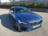 USED 2018 68 VOLVO S90 2.0 D5 PowerPulse R-Design Pro Saloon 4dr Diesel Auto AWD Euro 6-2 FORMER KEEPERS FINISHED IN BURSTING BLUE WITH HALF LEATHER UPHOLSTERY-HEATED SEATS-HEATED STEERING WHEEL-REAR BLINDS-BLUETOOTH-CRUISE CONTROL-SATNAV-PARKING SENSORS-DAB RADIO-ELECTRIC FOLDING MIRRORS-ELECTRIC MEMORY SEAT-DUAL ZONE CLIMATE CONTROL 