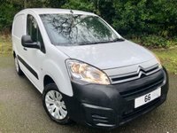 USED 2016 66 CITROEN BERLINGO 1.6 BlueHDi 625 Enterprise Panel Van 5dr Diesel Manual L1 (112 g/km,75 bhp ONLY 1 CLEANING COMPANY OWNER WITH FULLY DOCUMENTED SERVICE HISTORY//AIR CON//REAR PARK SENSORS//BLUETOOTH// WELL KEPT VAN//CAMBELT/WATERPUMP RENEWED,,,FULLY DOCUMENTED SERVICE HISTORY////ULEZ COMPLIANT 75 bhp ONLY 1 CLEANING COMPANY OWNER WITH FULLY DOCUMENTED SERVICE HISTORY//AIR CON//REAR PARK SENSORS//BLUETOOTH// WELL KEPT VAN//CAMBELT/WATERPUMP RENEWED,,,FULLY DOCUMENTED SERVICE HISTORY////ULEZ COMPLIANT