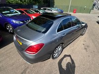 USED 2018 18 MERCEDES-BENZ C-CLASS 2.1 C220d Sport (Premium) Saloon 4dr Diesel G-Tronic+ Euro 6 (s/s) (170 ps) 1 OWNER + PREMIUM PLUS + SUNROOF + HEATED LEATHER + AUTO