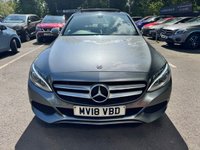 USED 2018 18 MERCEDES-BENZ C-CLASS 2.1 C220d Sport (Premium) Saloon 4dr Diesel G-Tronic+ Euro 6 (s/s) (170 ps) 1 OWNER + PREMIUM PLUS + SUNROOF + HEATED LEATHER + AUTO