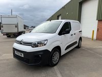 USED 2019 19 CITROEN BERLINGO 1.5 BlueHDi 650 Enterprise M Panel Van 5dr Diesel Manual SWB Euro 6 (75 ps) 