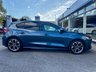 USED 2022 72 FORD FOCUS 1.0T EcoBoost ST-Line Vignale Euro 6 (s/s) 5dr Chrome Blue/New Service & MOT
