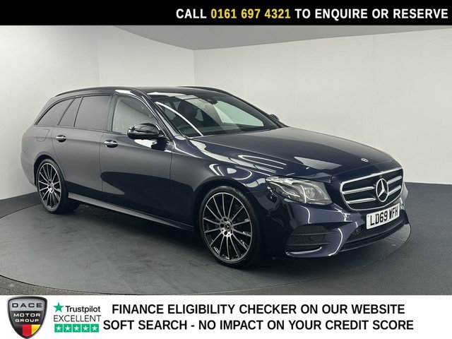 View our Mercedes-Benz E-Class 2.0 E220d AMG Line Night Edition (Premium Plus) Estate 5dr Diesel G-Tronic+ Euro 6 (s/s) (194 ps)