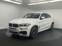 USED 2018 18 BMW X6 3.0 30d M Sport Edition SUV 5dr Diesel Auto xDrive Euro 6 (s/s) (258 ps) FULL SERVICE HISTORY + PRO NAV