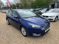 USED 2017 17 FORD FOCUS 1.0T EcoBoost Titanium Euro 6 (s/s) 5dr Â£20 TAX+SATNAV+CRU+ULEZ FREE