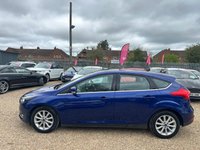USED 2017 17 FORD FOCUS 1.0T EcoBoost Titanium Euro 6 (s/s) 5dr Â£20 TAX+SATNAV+CRU+ULEZ FREE