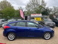 USED 2017 17 FORD FOCUS 1.0T EcoBoost Titanium Euro 6 (s/s) 5dr Â£20 TAX+SATNAV+CRU+ULEZ FREE