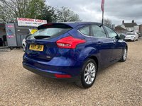 USED 2017 17 FORD FOCUS 1.0T EcoBoost Titanium Euro 6 (s/s) 5dr Â£20 TAX+SATNAV+CRU+ULEZ FREE