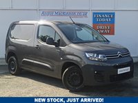 USED 2022 72 CITROEN BERLINGO 1.5 BlueHDi 1000 Enterprise M Pro Panel Van 5dr Diesel Manual SWB Euro 6 (s/s) (100 ps) CARPLAY, CRUISE CONTROL + A/C