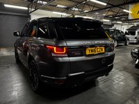 USED 2016 16 LAND ROVER RANGE ROVER SPORT 5.0 V8 Autobiography Dynamic SUV 5dr Petrol Auto 4WD Euro 6 (s/s) (510 ps) 7 SEATS 2016 RANGEROVER SPORT AUTOBIOGRAPHY DYNAMIC 5.0 SUPERCHARGED V8 510 PS 7 SEATS - 8 SERVICES TO 83K - CORRIS GREY - BLACK PACK - GLASS APNROOF - ELECTRIC DEPLOY SIDE STEPS - POWERBOOT - CONTRAST BLACK ROOF