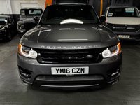 USED 2016 16 LAND ROVER RANGE ROVER SPORT 5.0 V8 Autobiography Dynamic SUV 5dr Petrol Auto 4WD Euro 6 (s/s) (510 ps) 7 SEATS 2016 RANGEROVER SPORT AUTOBIOGRAPHY DYNAMIC 5.0 SUPERCHARGED V8 510 PS 7 SEATS - 8 SERVICES TO 83K - CORRIS GREY - BLACK PACK - GLASS APNROOF - ELECTRIC DEPLOY SIDE STEPS - POWERBOOT - CONTRAST BLACK ROOF